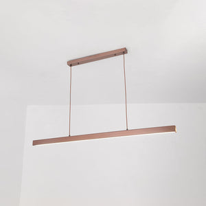 Thala Suspension Linéaire Moderne Noir/Marron Salon - Neutralighting