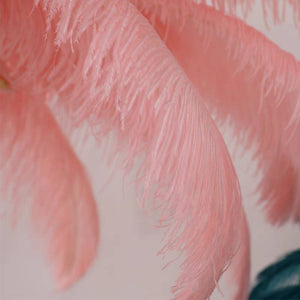 Lampadaire Fleur Luxe Plume/Métal Coloré Salon - Neutralighting