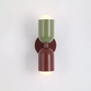 Kira Applique Murale Cylindre Scandinave Métal Coloré Salon - Neutralighting