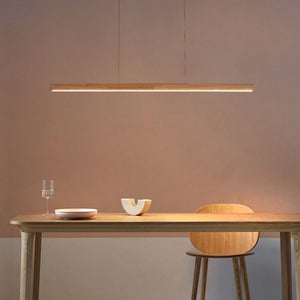 Xylo Suspension Linéaire Design en Bois - Neutralighting