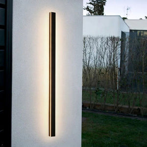 Elune Applique Murale Extérieur LED Étanche Minimaliste Métal Cour - Neutralighting