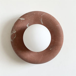 Hako Applique Murale Intérieure en Marbre - Neutralighting