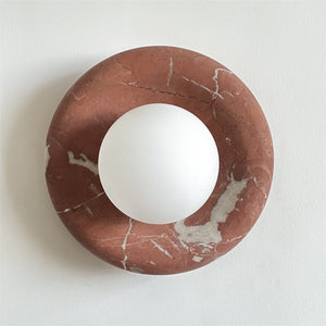 Hako Applique Murale Intérieure en Marbre - Neutralighting