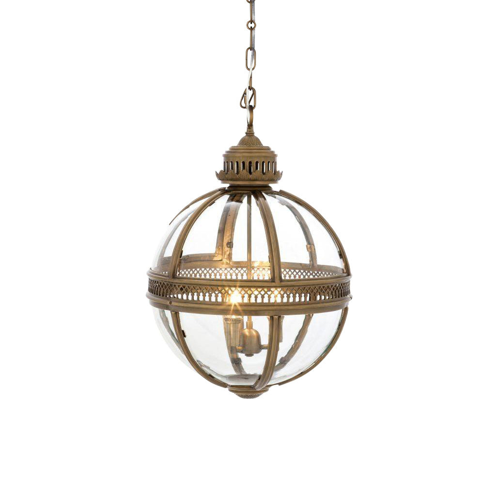 Edward Suspension Rétro en Verre - Neutralighting