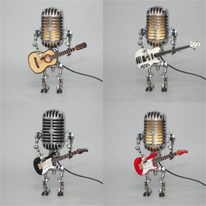 Guitarlamp™ - Lampe Robot Avec Guitare