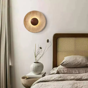 Aveny Applique Murale Sun en Travertin - Neutralighting