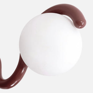 Uveta Lustre Linéaire Rouge & Argenté - Neutralighting