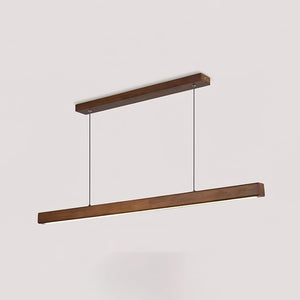 Elowen Suspension linéaire minimaliste en bois - Neutralighting