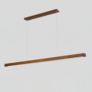 Elowen Suspension linéaire minimaliste en bois - Neutralighting