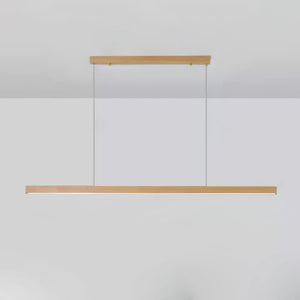 Elowen Suspension linéaire minimaliste en bois - Neutralighting