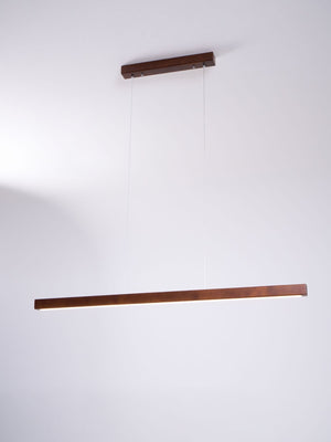 Elowen Suspension linéaire minimaliste en bois - Neutralighting
