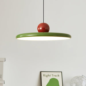 Lustra Lampe Pendante Swag Verte et Rouge - Neutralighting