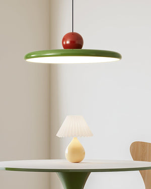 Lustra Lampe Pendante Swag Verte et Rouge - Neutralighting