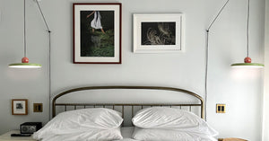 Lustra Lampe Pendante Swag Verte et Rouge - Neutralighting