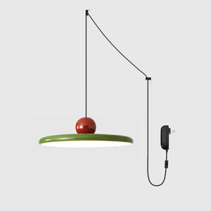 Lustra Lampe Pendante Swag Verte et Rouge - Neutralighting