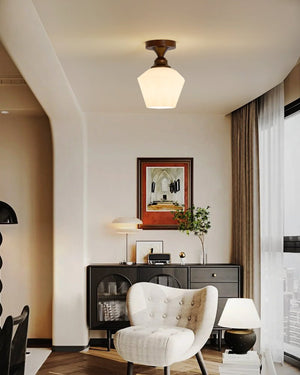 Alveneth Plafonnier en Verre Art Nordique Premium - Neutralighting