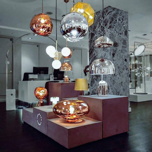 Lustra Suspension Luminaire Moderne Verre Lava - Neutralighting