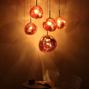 Lustra Suspension Luminaire Moderne Verre Lava - Neutralighting