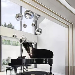 Lustra Suspension Luminaire Moderne Verre Lava - Neutralighting