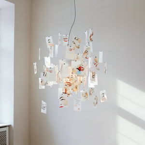 Lustra Chandelier en Papier Personnalisable Créatif - Neutralighting