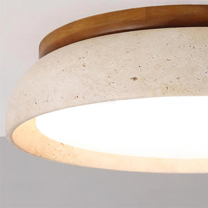 Kloris Plafonnier en pierre travertin - Neutralighting