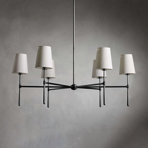 Valea Lustre à 4/6 Têtes Style Mid-Century - Neutralighting