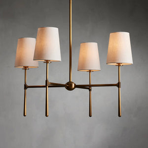 Valea Lustre à 4/6 Têtes Style Mid-Century - Neutralighting