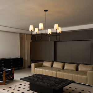 Valea Lustre à 4/6 Têtes Style Mid-Century - Neutralighting