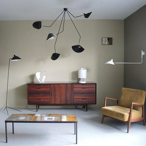 Solara Plafonnier Trois Bras Noir Sculptural - Neutralighting