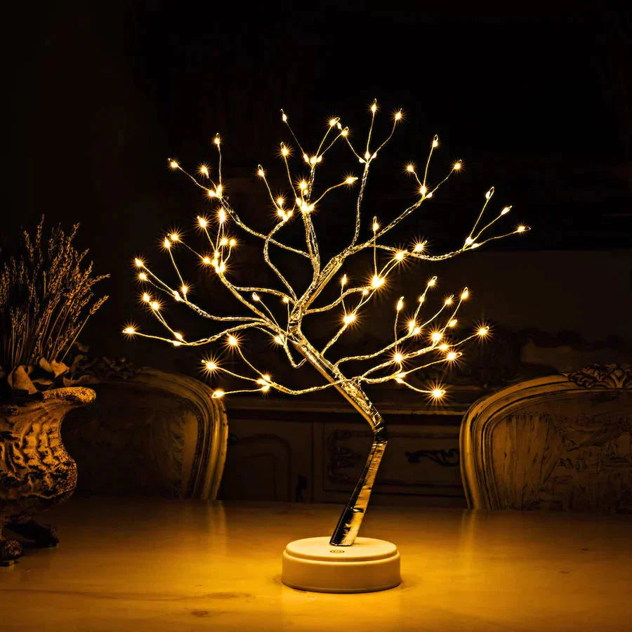 Lampe Arbre Artisanale Pour Ambiance Relaxante Et Féérique