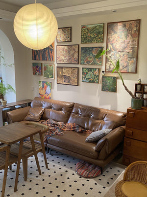 Lustra Suspension en Papier pour Salon - Neutralighting