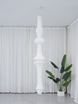 Lustra Suspension Luminaire Papier Washi E pour Salon - Neutralighting