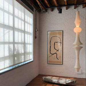 Lustra Suspension Luminaire Papier Washi E pour Salon - Neutralighting