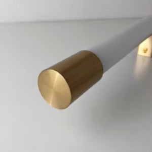 Yova Applique Murale Linéaire Simple. Métal/Acrylique. Blanc. Salle de Bain - Neutralighting