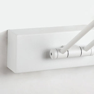 Volo Applique Murale Linéaire Réglable Simple Noir/Blanc. Chambre - Neutralighting