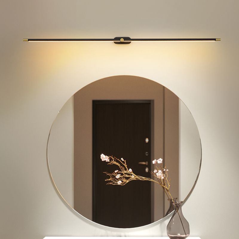 Ivox Applique Murale Linéaire Minimaliste Or & Noir - Neutralighting