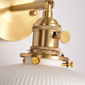 Xani Applique Murale Géométrique Vintage. Métal/Céramique. Blanc. Chambre - Neutralighting