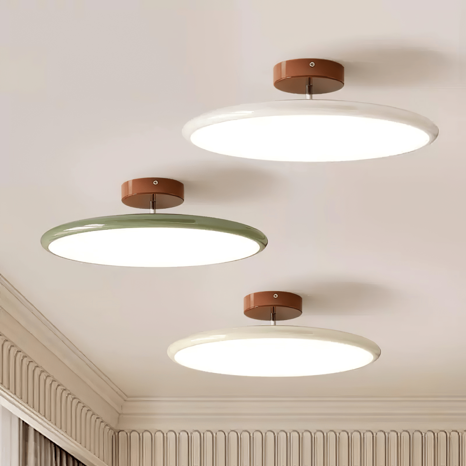Lustra Plafonnier Drift Rond Ajustable - Neutralighting