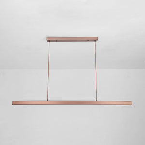 Thala Suspension Linéaire Moderne Noir/Marron Salon - Neutralighting