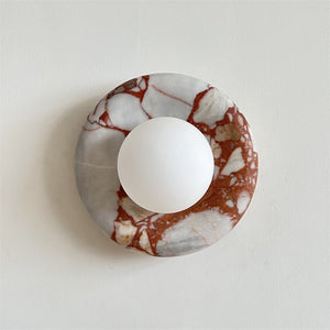 Hako Applique Murale Intérieure en Marbre - Neutralighting