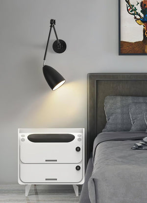 Ulrinel Applique Murale à Bras Pivotant Ajustable - Neutralighting