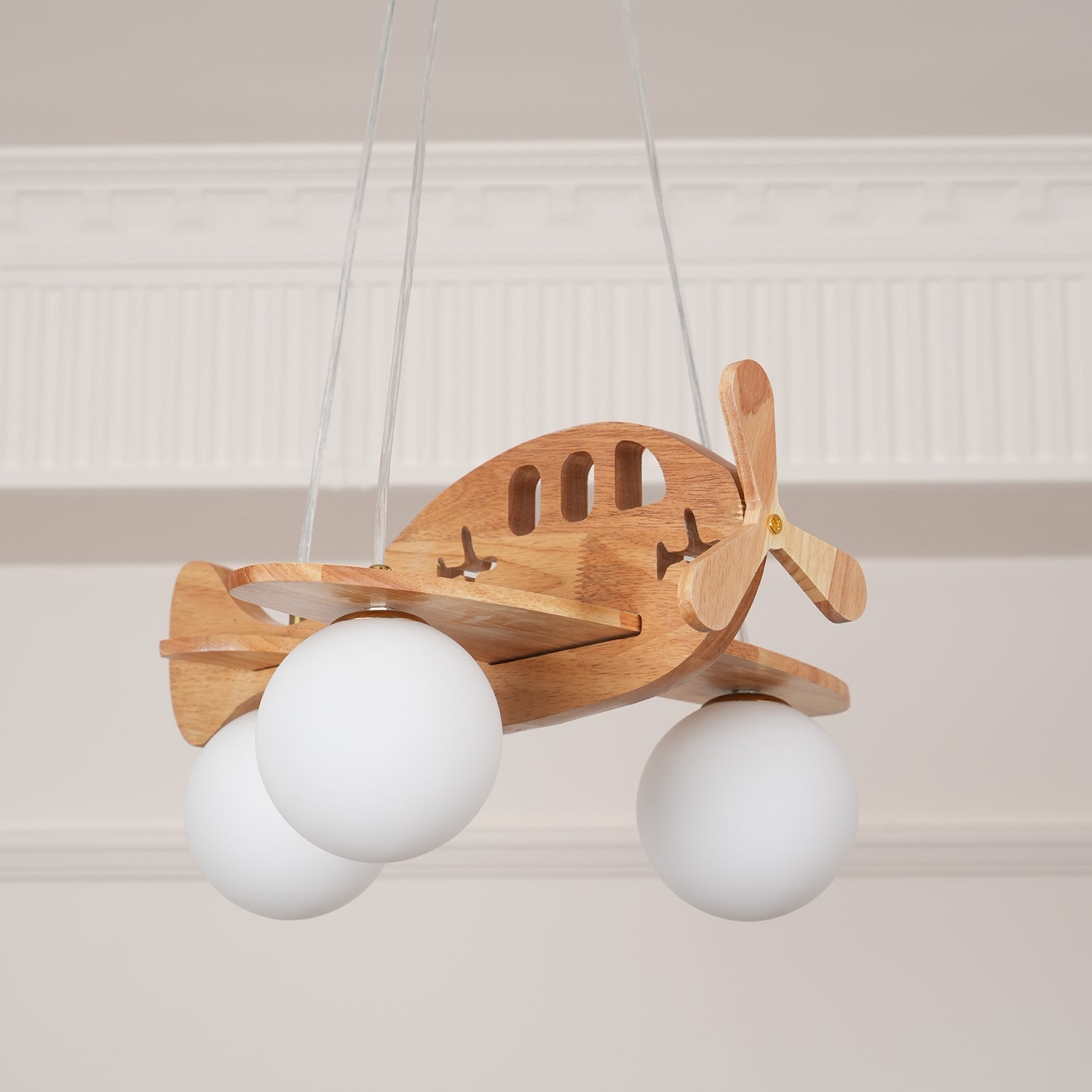 Virelith Suspension Artistique en Bois - Neutralighting