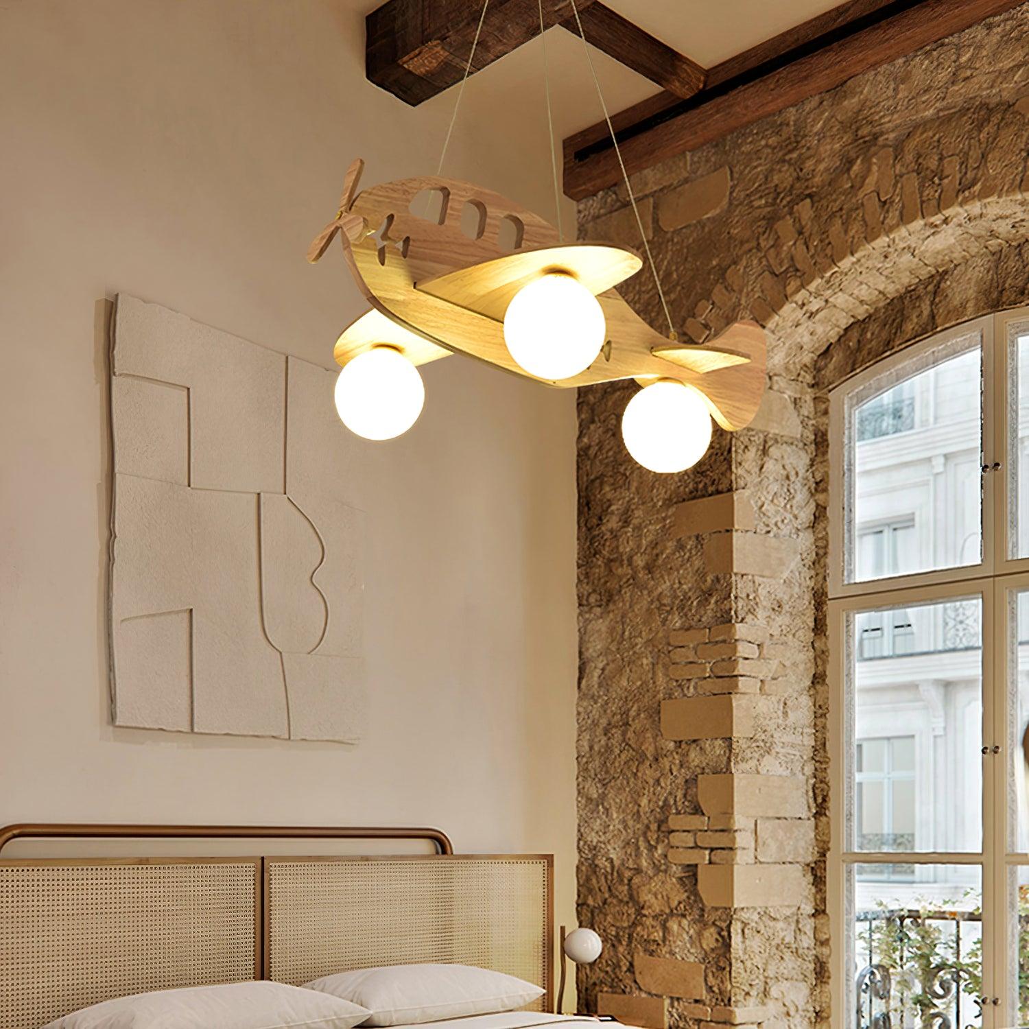Virelith Suspension Artistique en Bois - Neutralighting