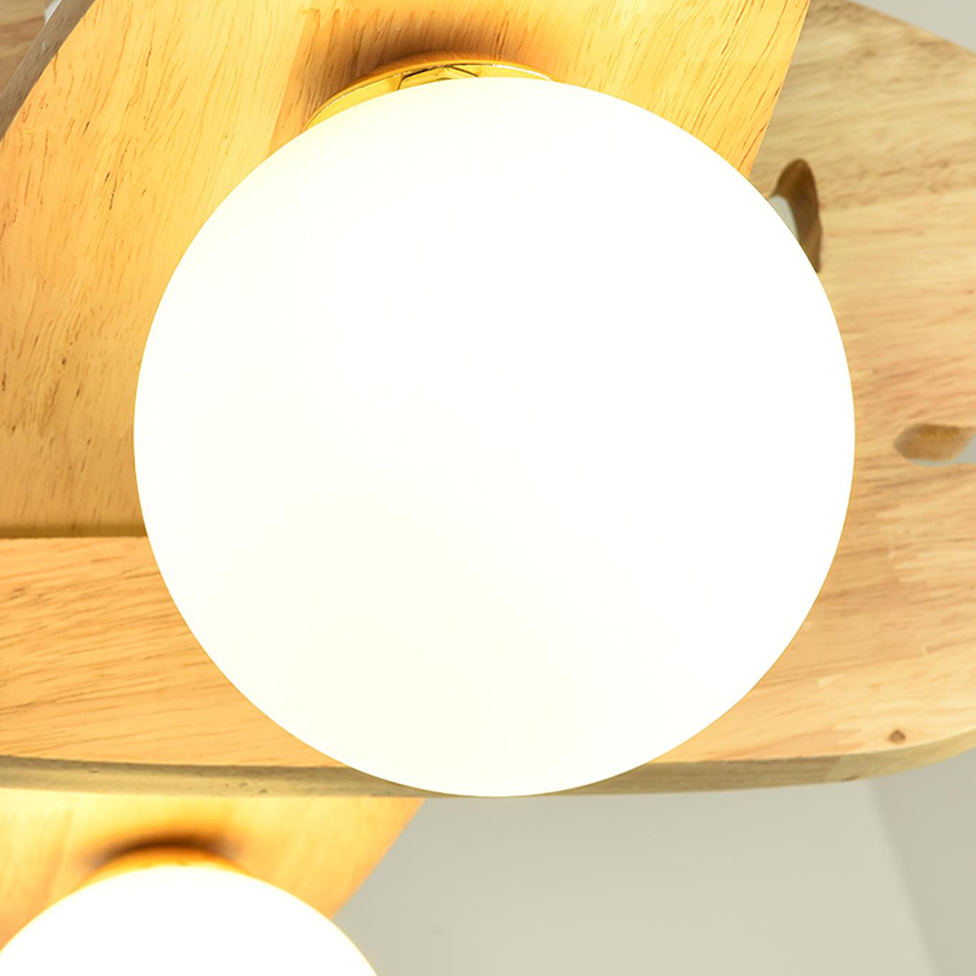 Virelith Suspension Artistique en Bois - Neutralighting