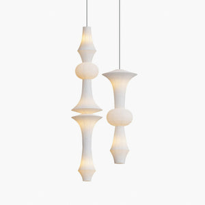 Zyora Lampe Suspendue Sculpturale en Papier - Neutralighting