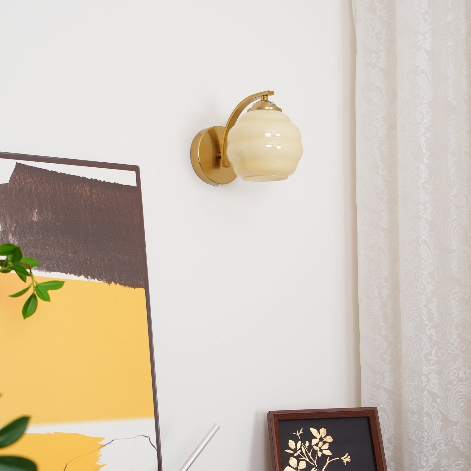 Lustra Applique Murale Art Déco Verre Vintage - Neutralighting