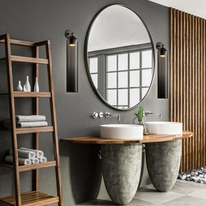 June Applique Murale Intérieure Cylindrique & Verre - Neutralighting