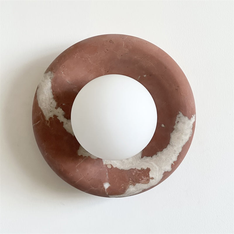 Hako Applique Murale Intérieure en Marbre - Neutralighting