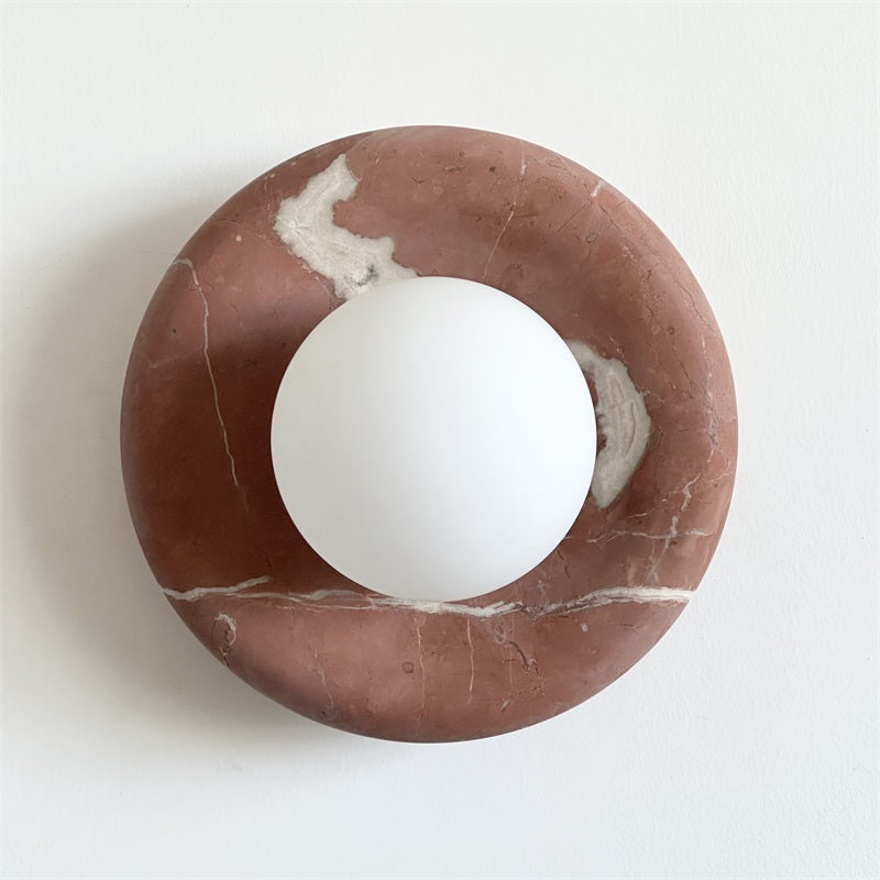 Hako Applique Murale Intérieure en Marbre - Neutralighting