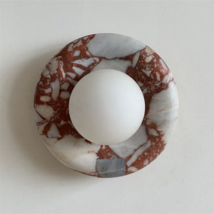 Hako Applique Murale Intérieure en Marbre - Neutralighting